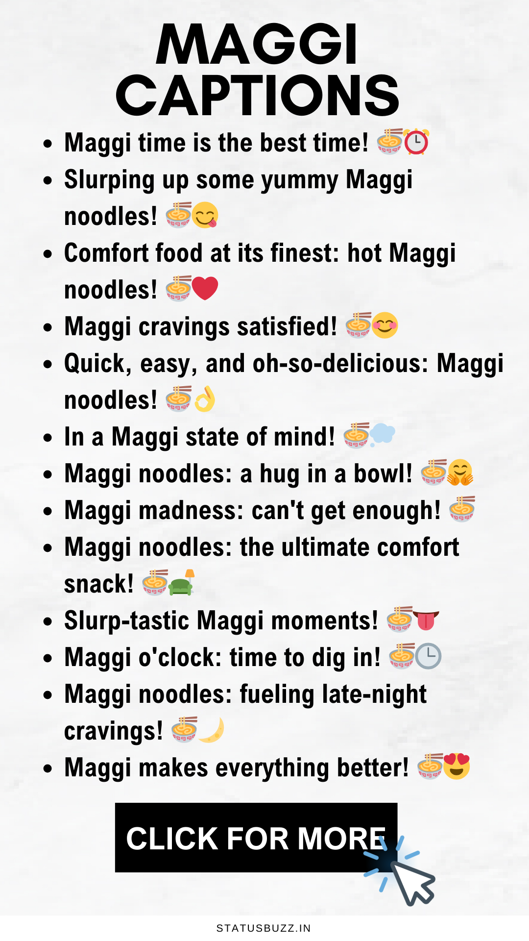 195+ Best Maggi Quotes | Maggi Captions | Updated 2024