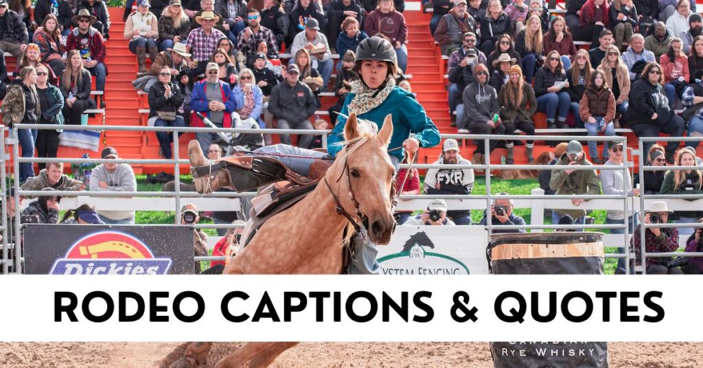 rodeo captions