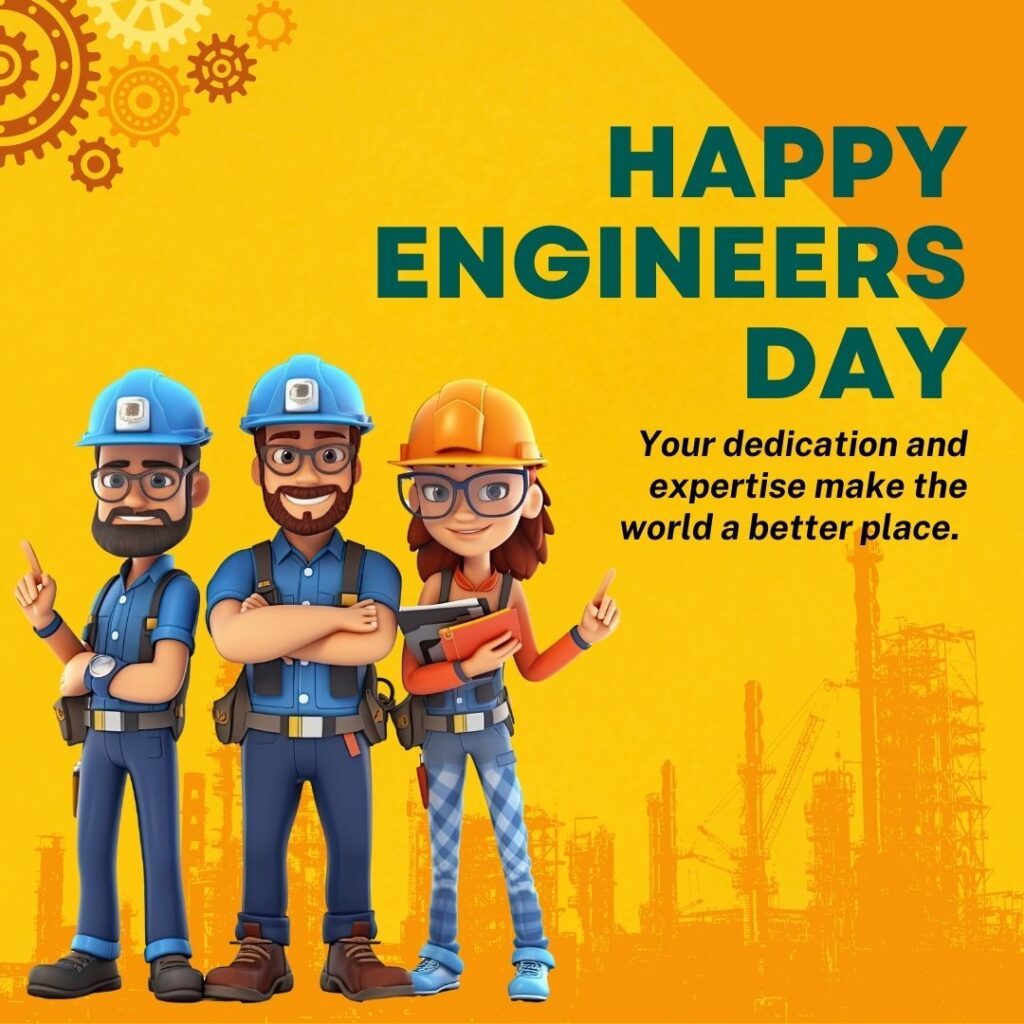 35+ Engineer's Day Wishes, Captions & Messages - StatusBuzz