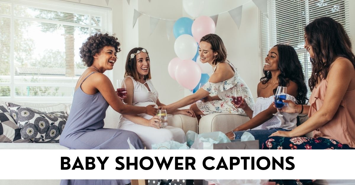 baby shower captions