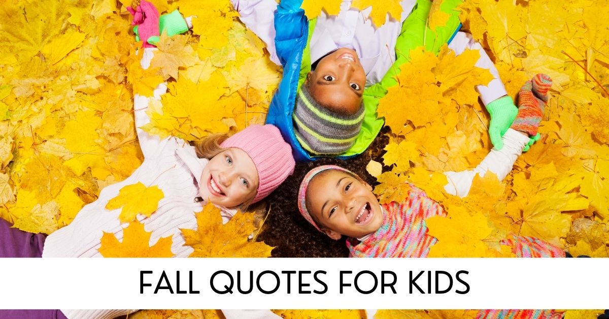 fall quotes for kids