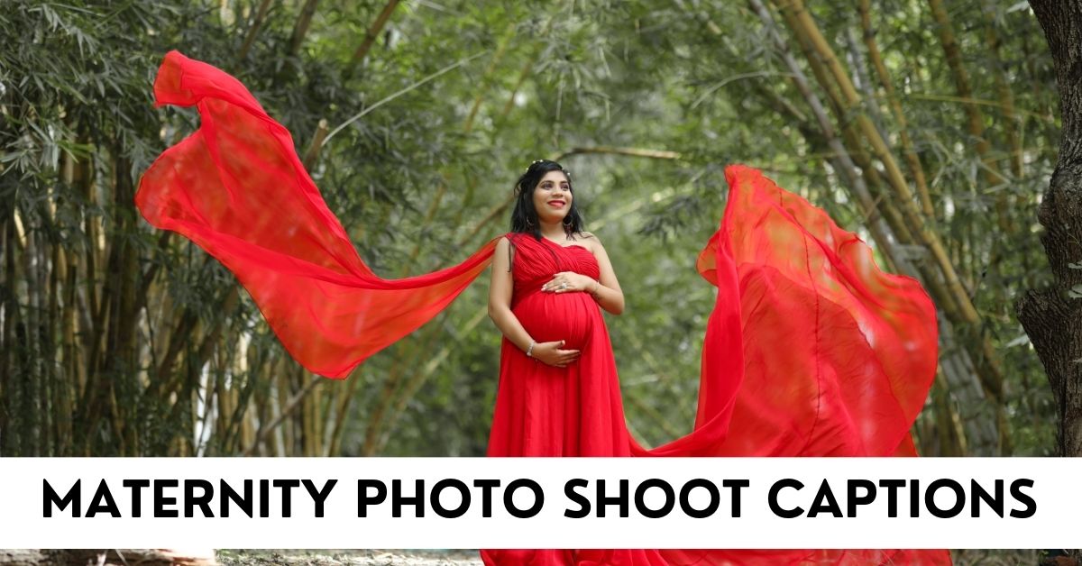 maternity photo shoot captions