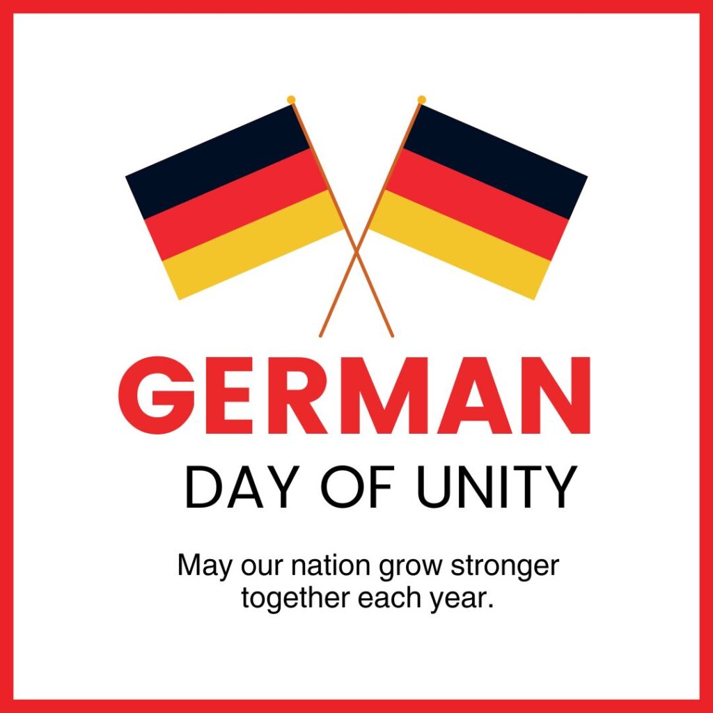 German Unity Day wishes