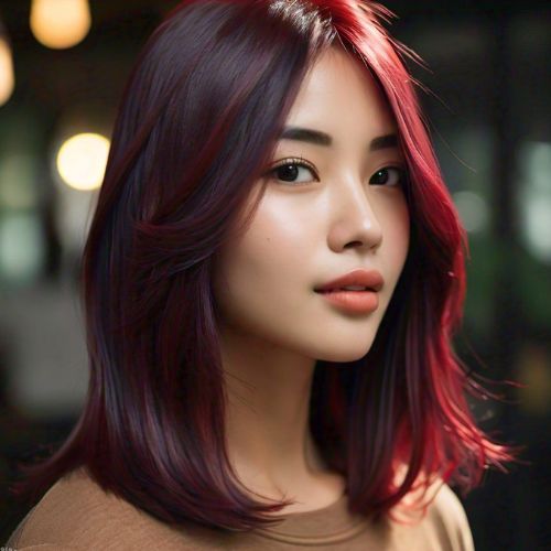 Mulled Wine hair color