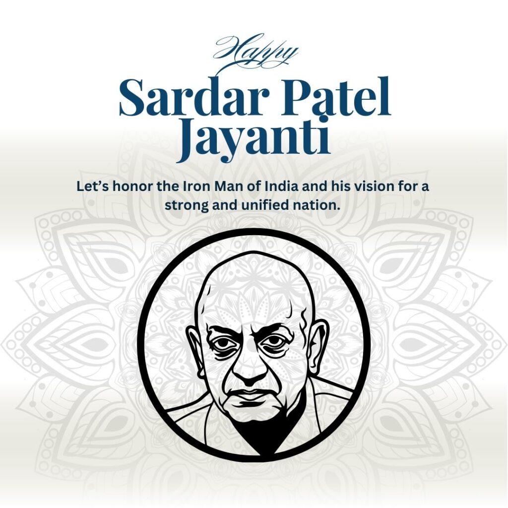 Sardar Patel Jayanti messages