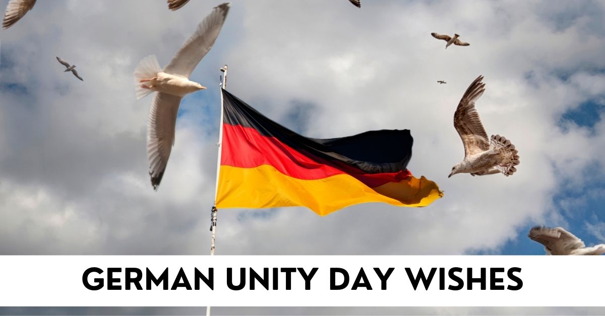 german unity day wishes