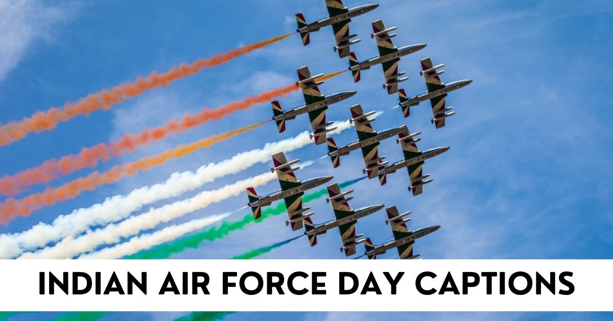 indian air force day captions