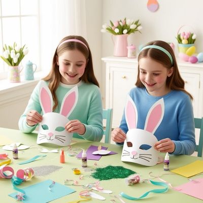 Easter Bunny Mask