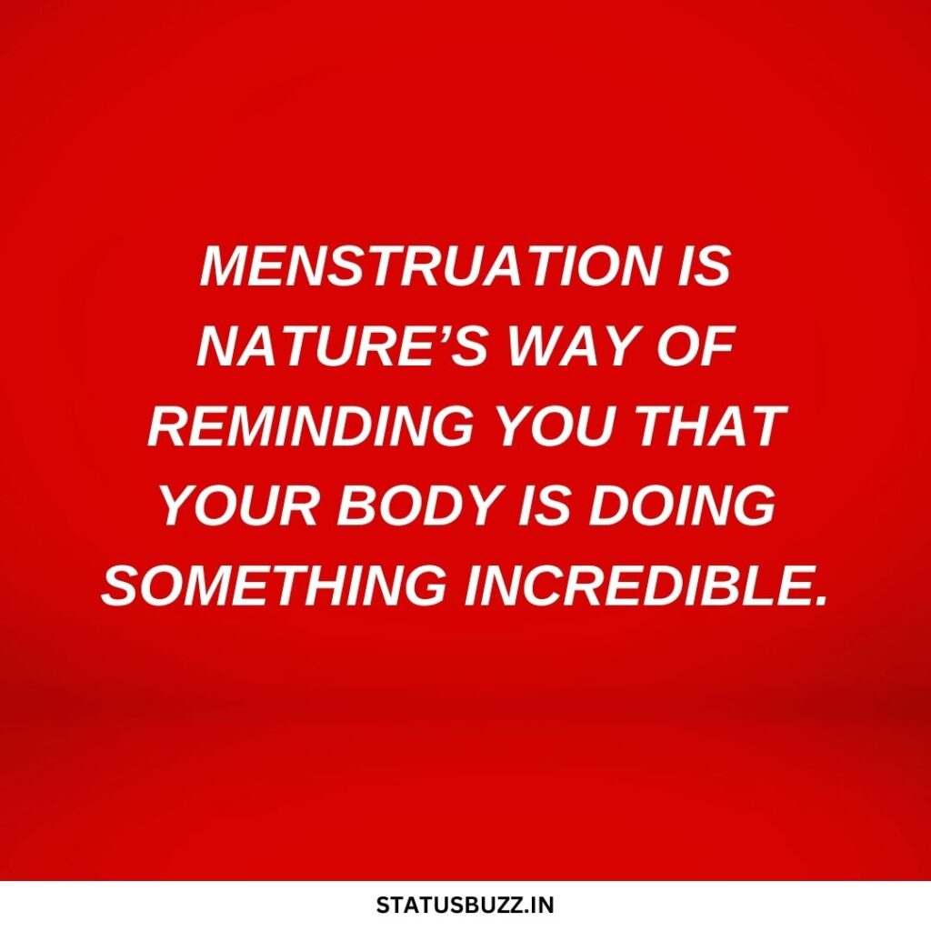 Menstruation Quotes