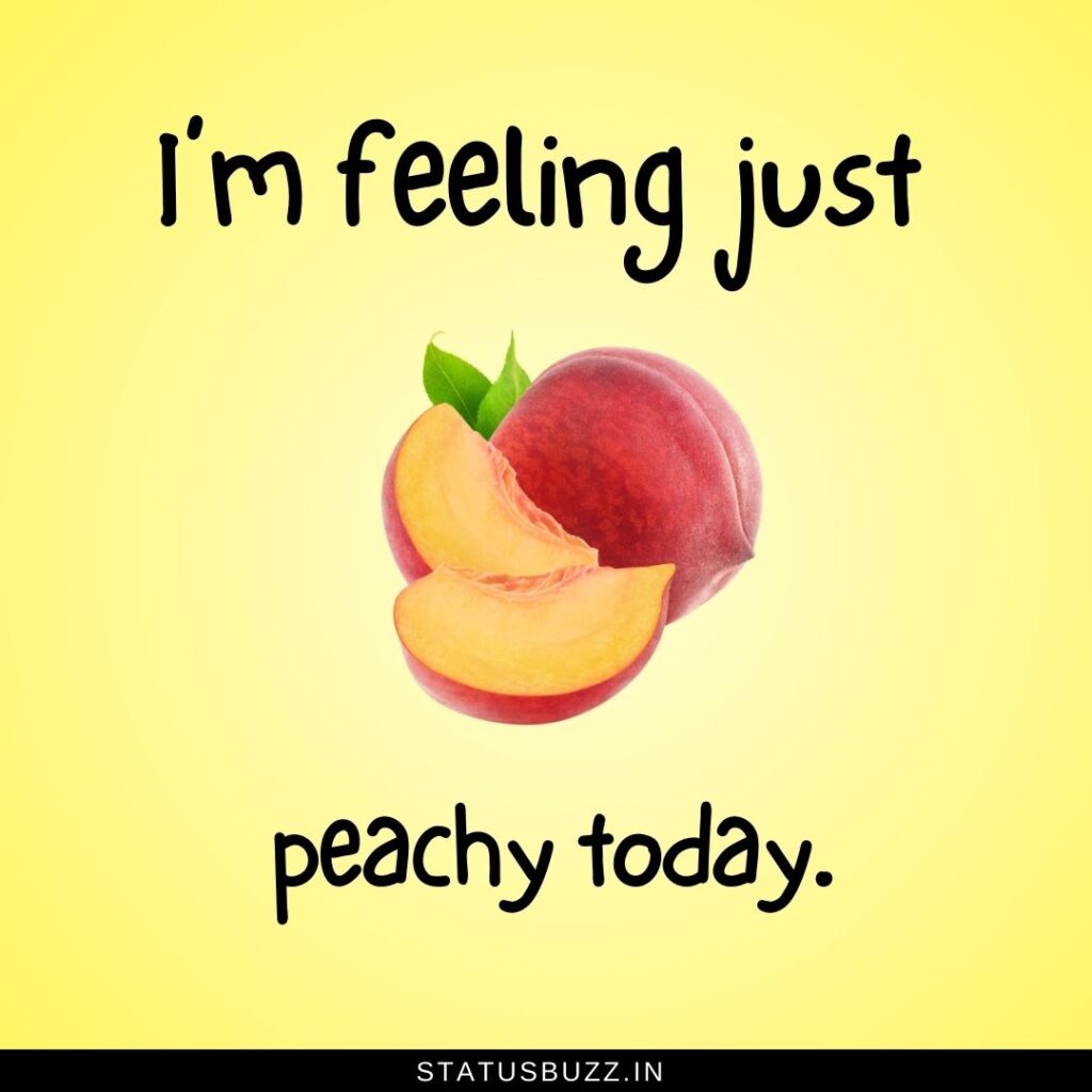 peach puns