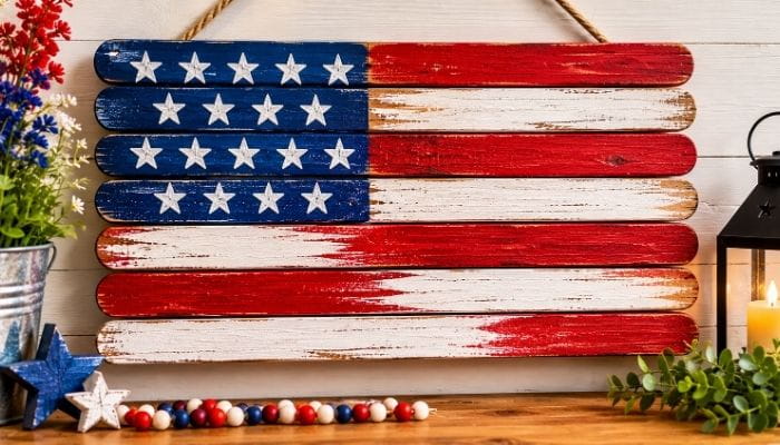 American Flag Paint Stick