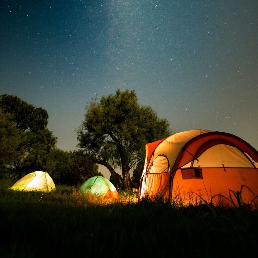 Go Camping Under the Stars