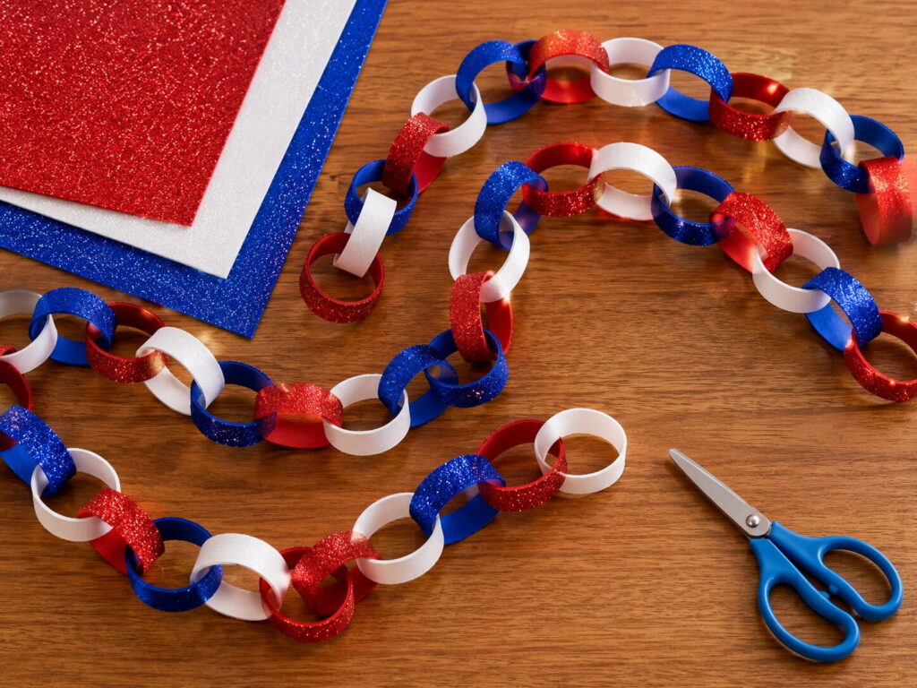 Patriotic Paper Chains