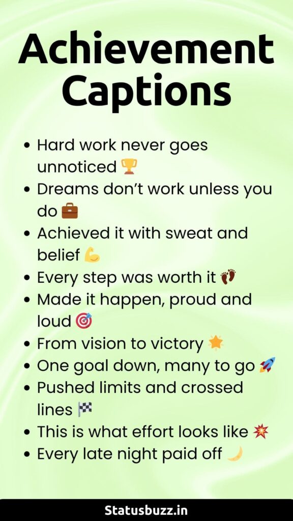 achievement captions