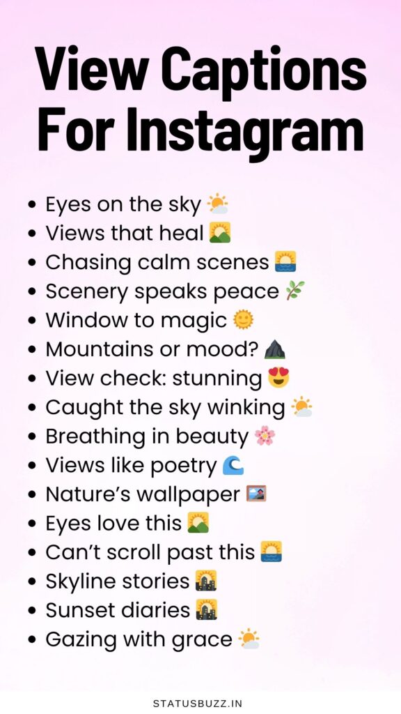 view captions
