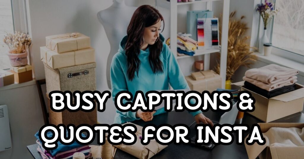 busy captions