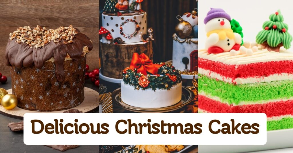 delicious christmas cakes