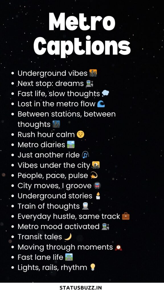 metro captions