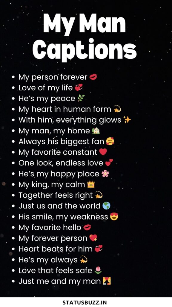 my man captions