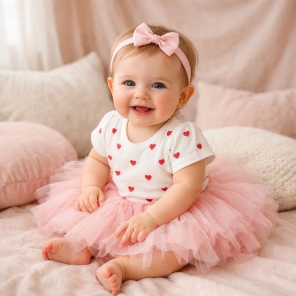 Pink Tutu Valentine Look