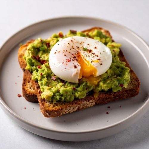 Avocado Toast with Poached Eggs