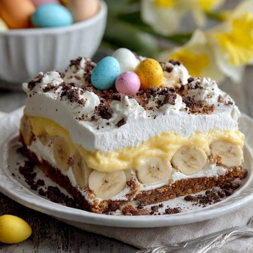 Banana Cream Pie Dirt Cake
