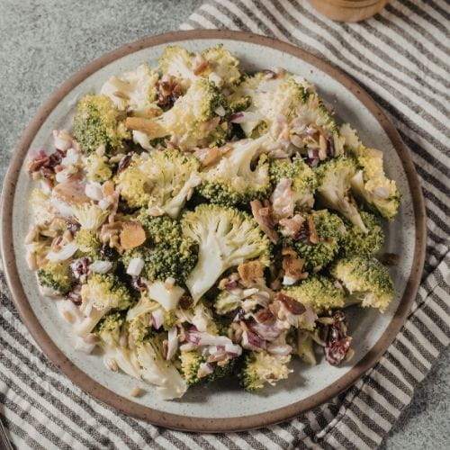 Broccoli Salad with Cranberries