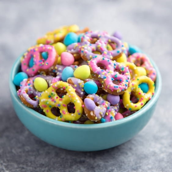 Candy Coated Pretzels