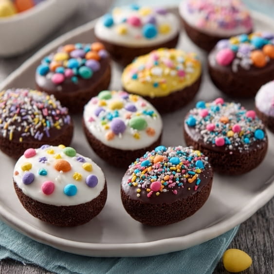 Chocolate Egg Cakes