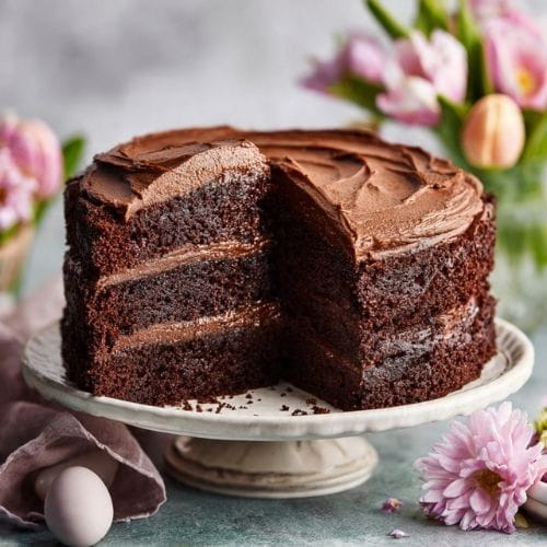 Chocolate Fudge Layer Cake