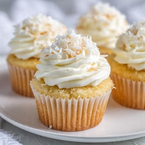 Coconut Cream Cupcakes