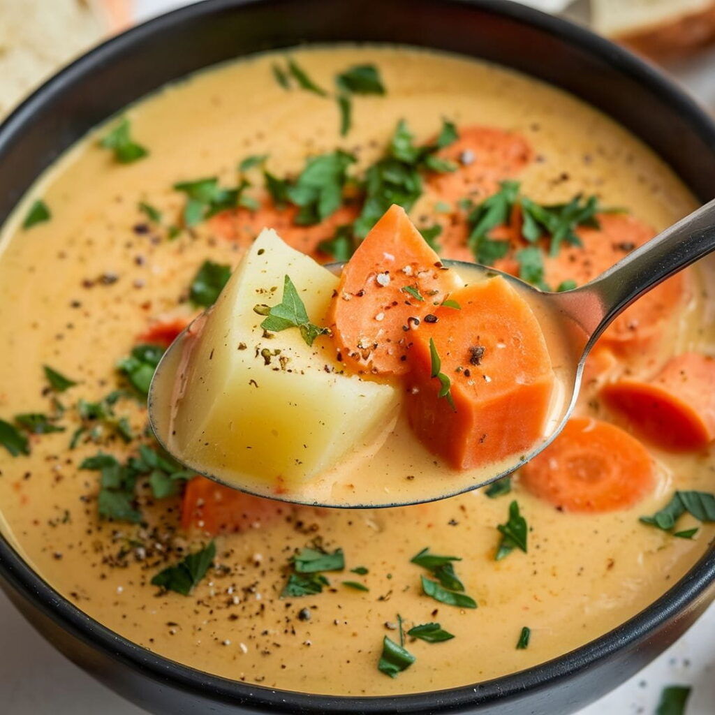Cold Carrot Ginger Soup