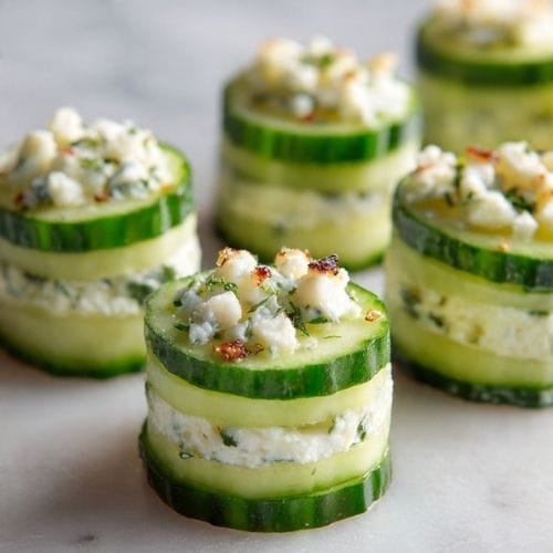 Cucumber Sandwich Bites