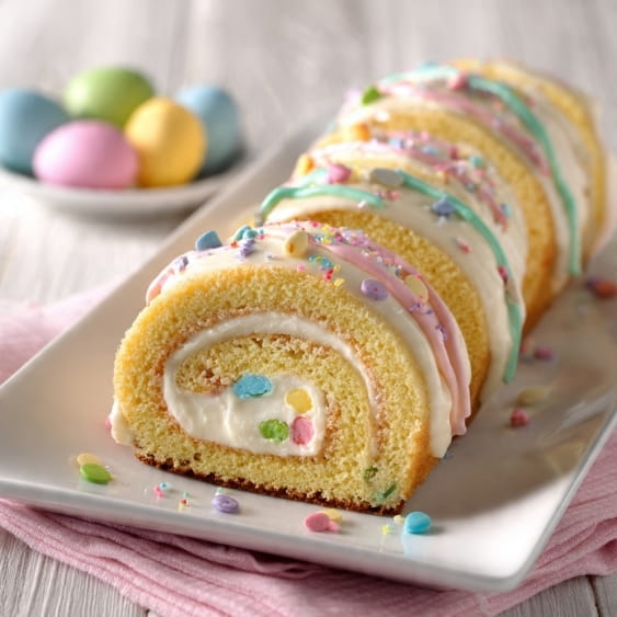 Easter Swiss Roll