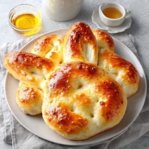 Greek Easter Bunny Bread