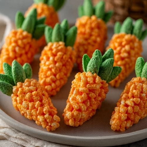 Krispie Treat Carrots