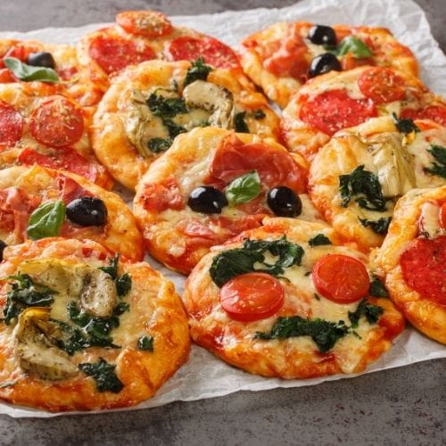 Mini Easter Pizza Bites
