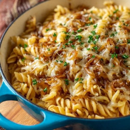 One-Pot French Onion Pasta