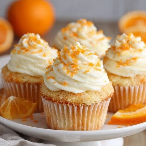 Orange Creamsicle Cupcakes