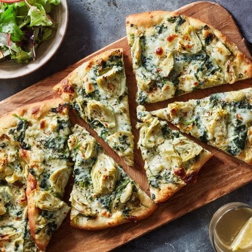 Spinach-Artichoke Flatbread