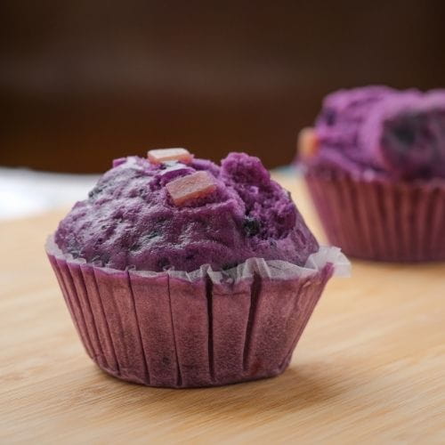 Ube Cupcakes