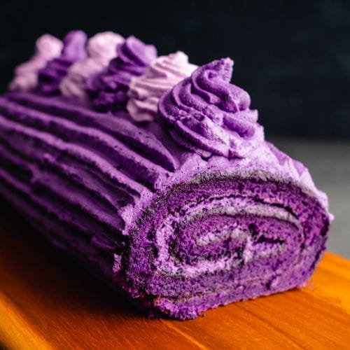 Ube Roll Cake