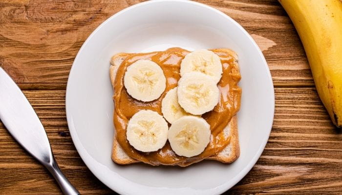 Almond Butter and Banana Toast