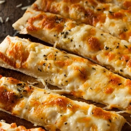 Cheesy Garlic Breadsticks