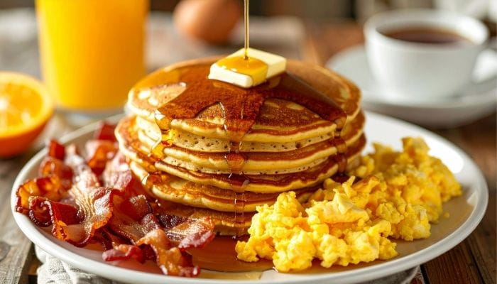 Maple Bacon Pancakes
