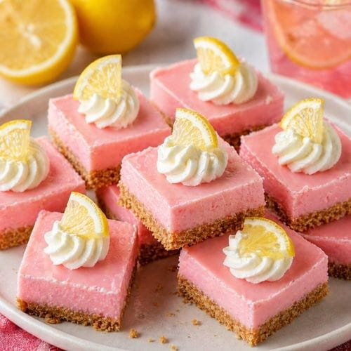 Pink Lemonade Pie Bites