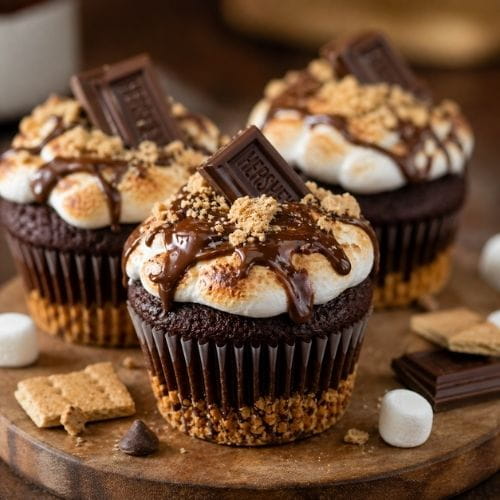 S’mores Cupcakes