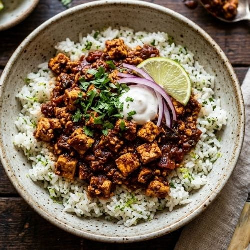 Sofritas With Rice