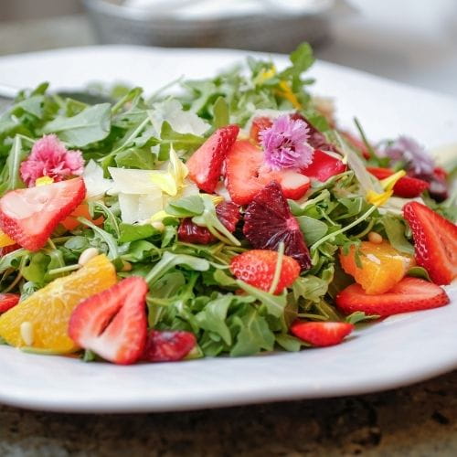 Strawberry Arugula Salad