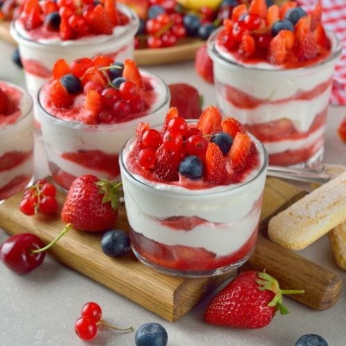 Strawberry Tiramisu